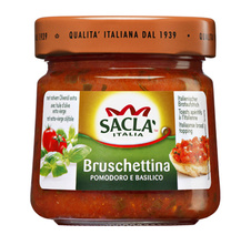 Bruschettina s bazalkou Sacla 190g