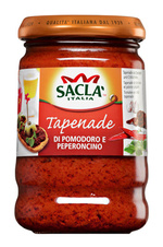 Tapenáda se sušenými rajčaty a chilli Sacla 190g