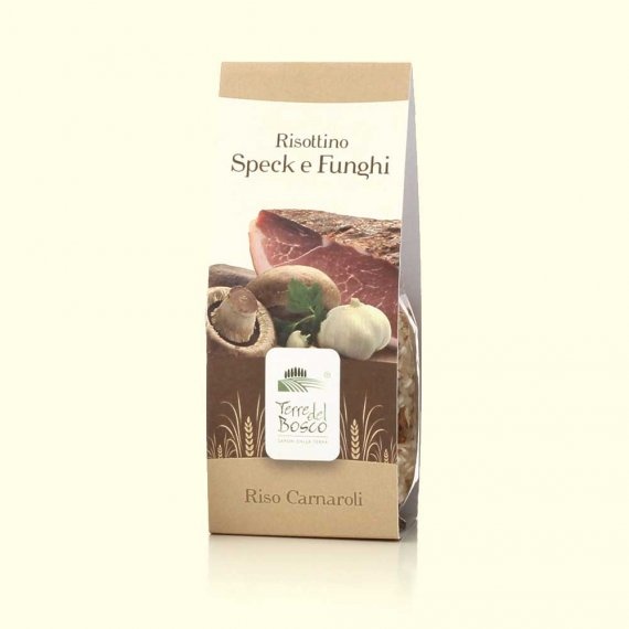 Rizoto se špekem a houbami Terre del Bosco 250g