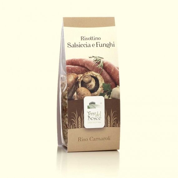 Rizoto s klobásou a houbami Terre del Bosco 250g