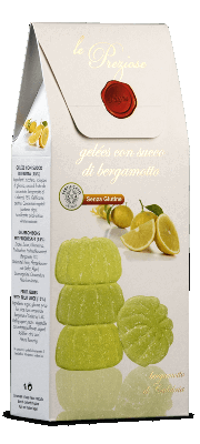 Želatinové bonbóny citrón Bergamot Le Preziose 200g