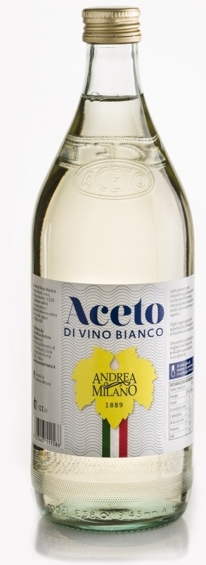 Vinný ocet bílý Andrea Milano 1000ml