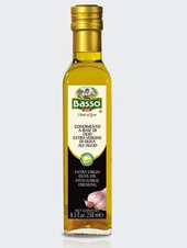 Zálivka z olivového oleje s česnekem Basso 250ml