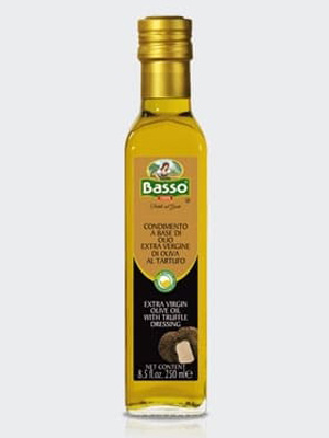 Zálivka z olivového oleje s lanýžem Basso 250ml