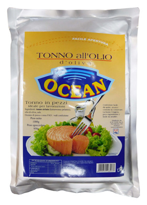 Tuňák v olivovém oleji Ocean 1kg 