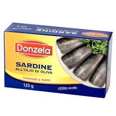 Sardinky v olivovém oleji Donzela 125g