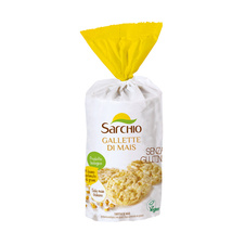 Kukuřičné suchary bezlepkové Sarchio 100g