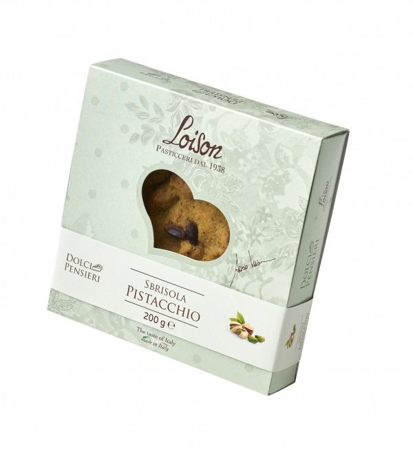 Sbrisola (křehká buchta) s pistáciemi Loison 200g