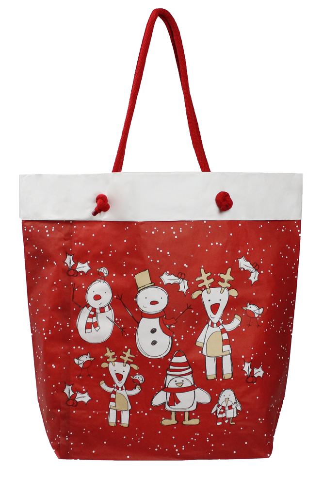 Vánoční taška červená malá Mainetti
