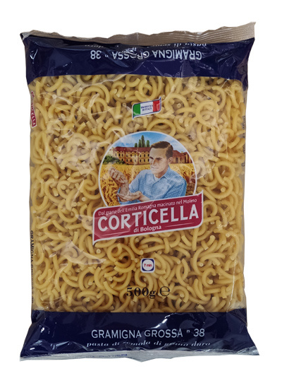 Háčky (Gramigna grossa) Corticella 500g