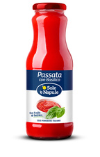 Rajčatové pyré s bazalkou Passata O Sole e Napule 680g