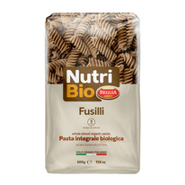 Vřetena (Fusilli) celozrnné Nutri Bio 500g
