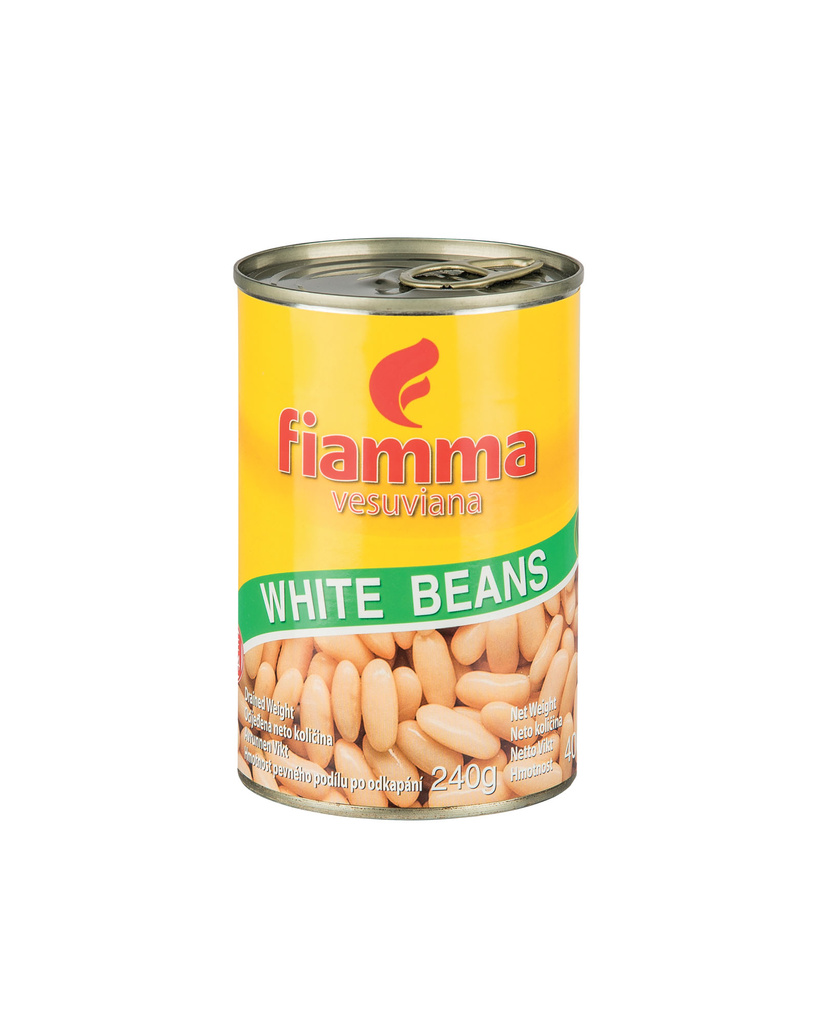 Fazole malé bílé-Cannellini Fiamma Vesuviana 400g