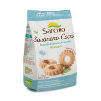 Sušenky z pohanky a kokosu bezlepkové Sarchio 200g