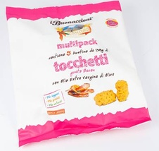 Tocchetti s příchutí slaniny multipack 5x30g Tarall´oro