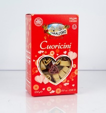 Srdíčka (Cuoricini) barevná semolinová 250g Tarall ´oro