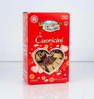Srdíčka (Cuoricini) barevná semolinová 250g Tarall ´oro