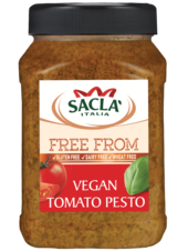 Pesto rajčatové s tofu VEGAN Free From Sacla 950g