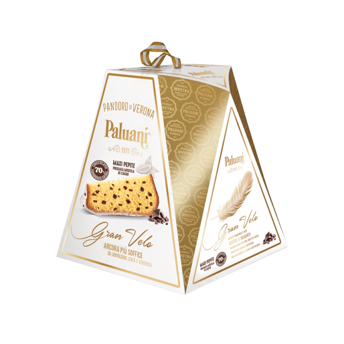 Pandoro Gran Velo s kousky čokolády Paluani 900g