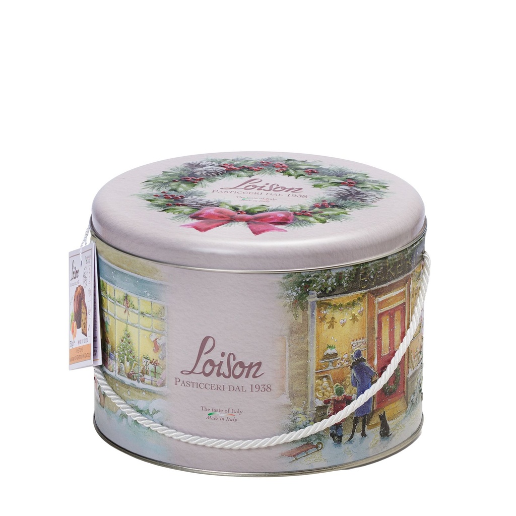 Panettone Mandarino Tardivo di Ciaculli Loison 750g Dárková krabice - plech