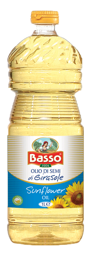 Slunečnicový olej Basso 1l PET