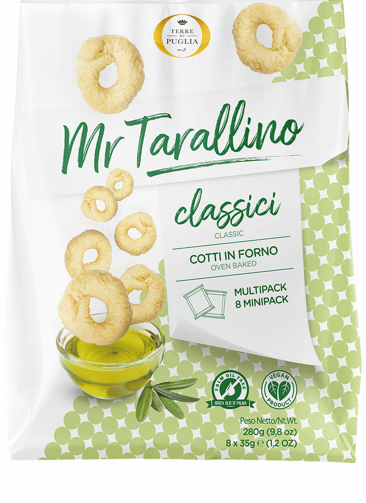 Tarallini klasik Multipack 8x35g Terre di Puglia 