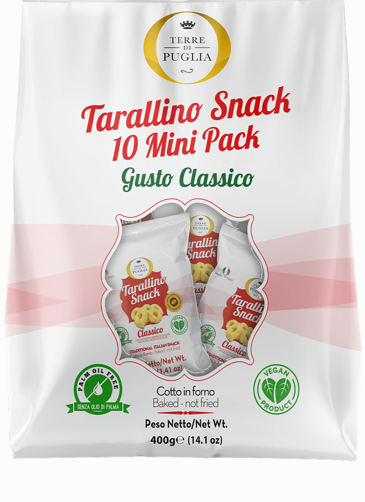 Tarallini klasik Multipack 10x40g Terre di Puglia 