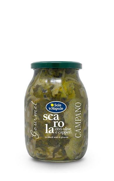 Čekanka s olivami a kapary O Sole e Napule 960g