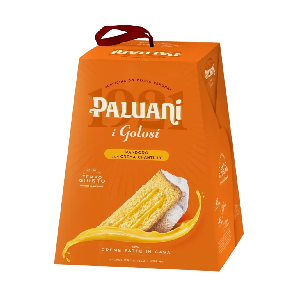 Pandoro Crema Chantilly Paluani 750g - CASTELLO