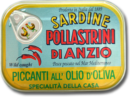 Sardinky v olivovém oleji pikantní SAPA 100g