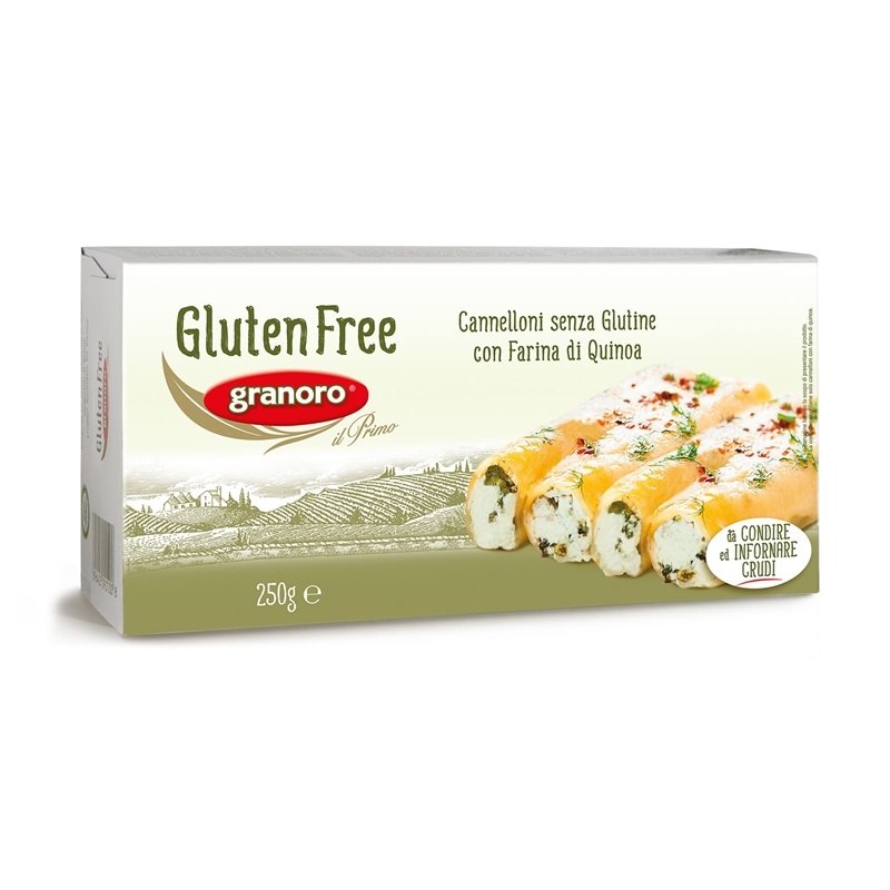 Bezlepkové cannelloni Granoro 250g