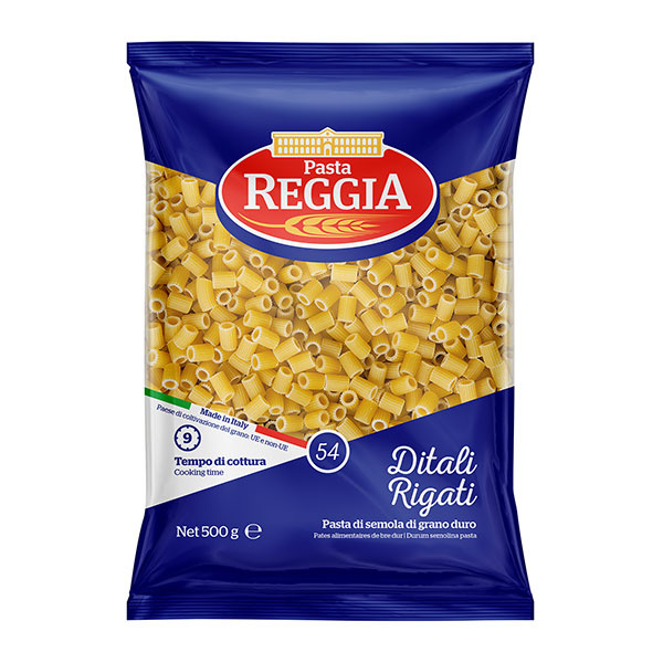 Trubky malé (Ditali rigati) Reggia 500g