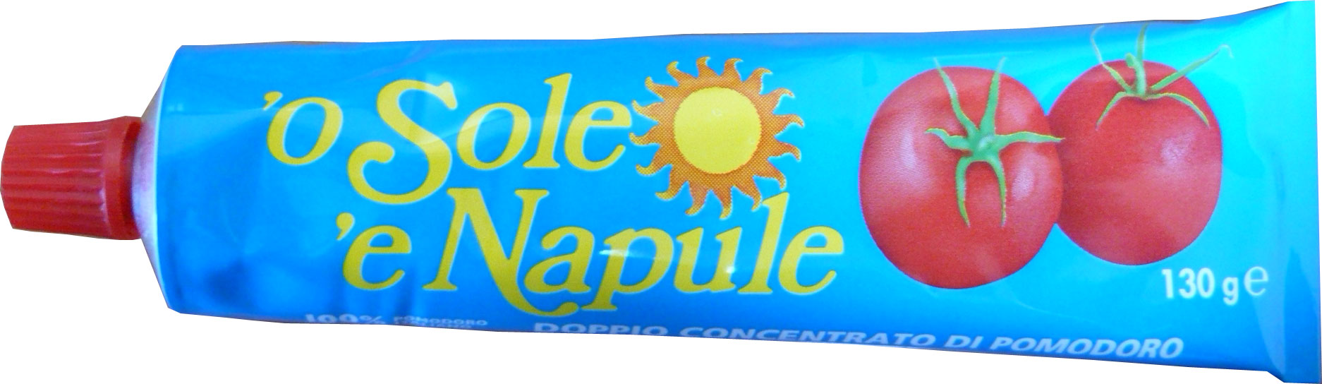 Rajčatový protlak v tubě O Sole e Napule 130g