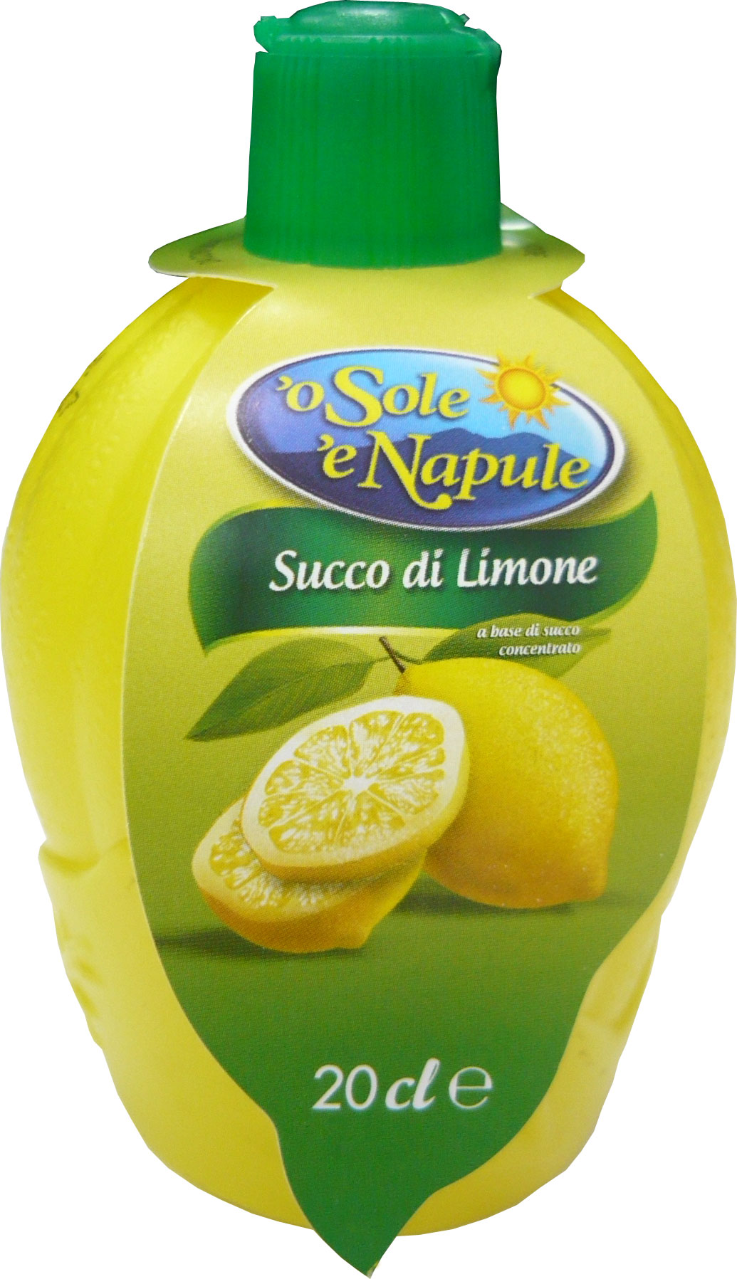 Citrónová šťáva (plast) O Sole e Napule 200ml
