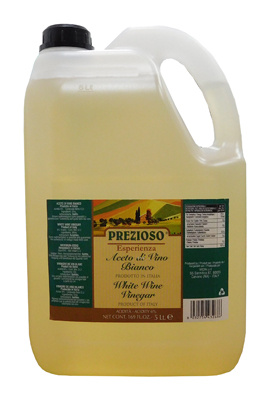 Vinný ocet bílý Prezioso 5l