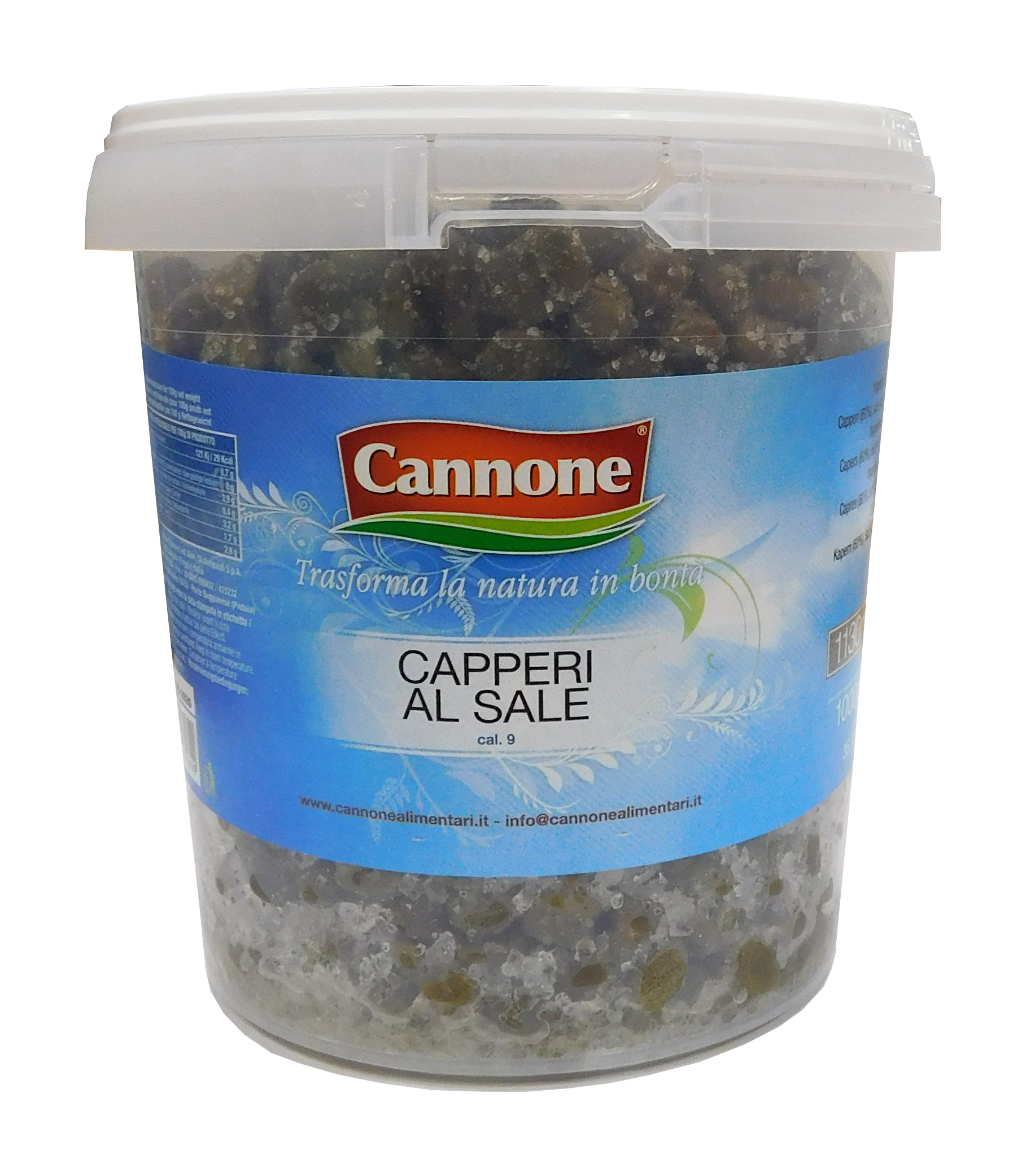 Kapary v soli Cannone 1000g