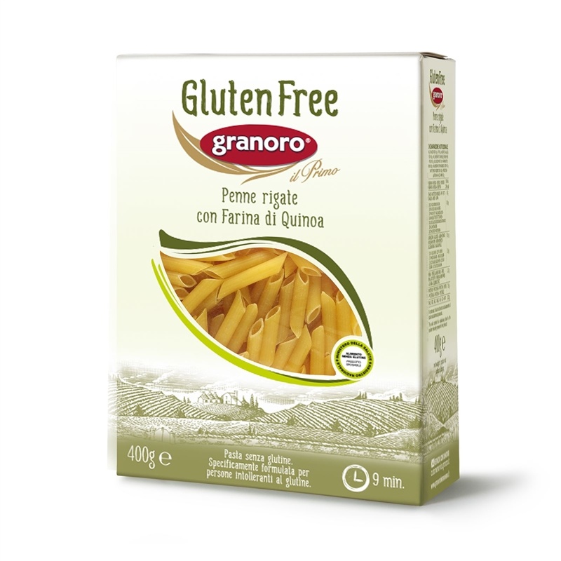 Bezlepkové řezance / penne rigate Granoro 400g